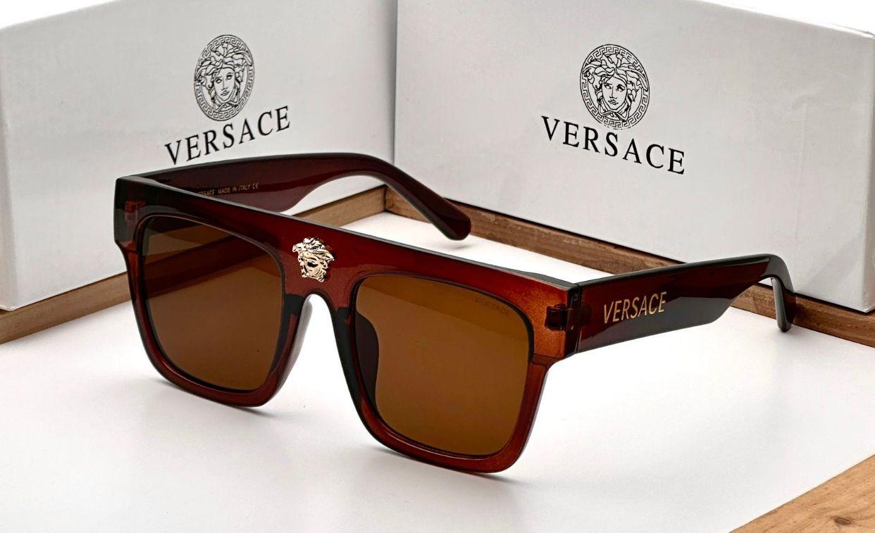 Versace sunglasses with original case Pre-owned Authentic Versace sunglasses Mirror Mod... | Depop main image 3