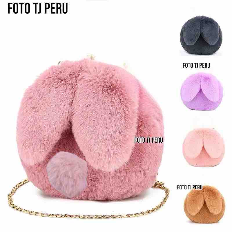 CARTERA CONEJO CON COLA TJ•PERU