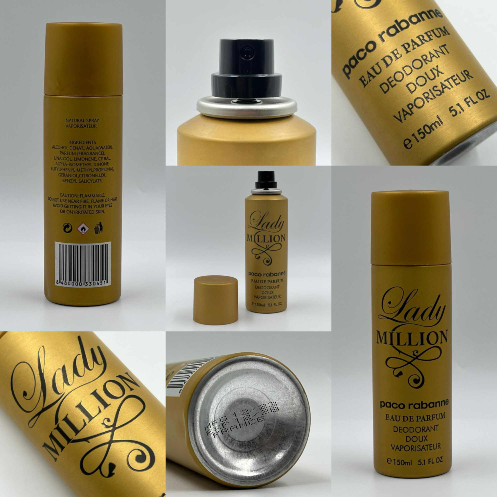 LADY MILLION WOMEN'S LIQUID SPRAY TBI Wholesale