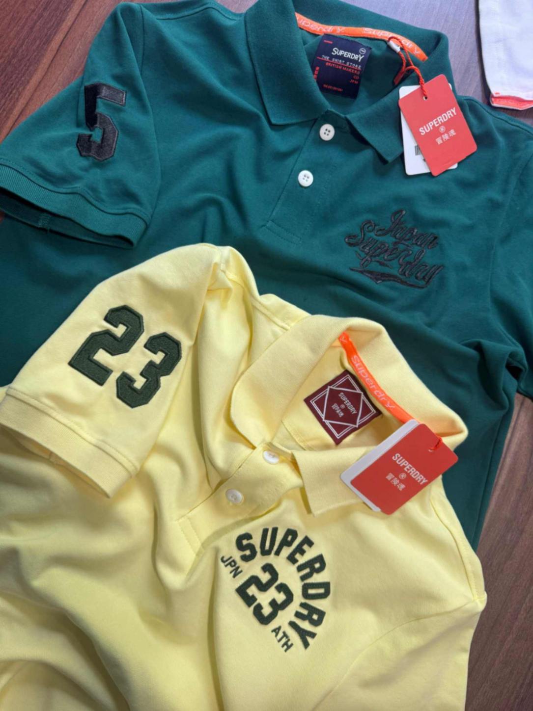 Collar Superdry Polo Tee Superdry Collar T-Shirts TBI Wholesale