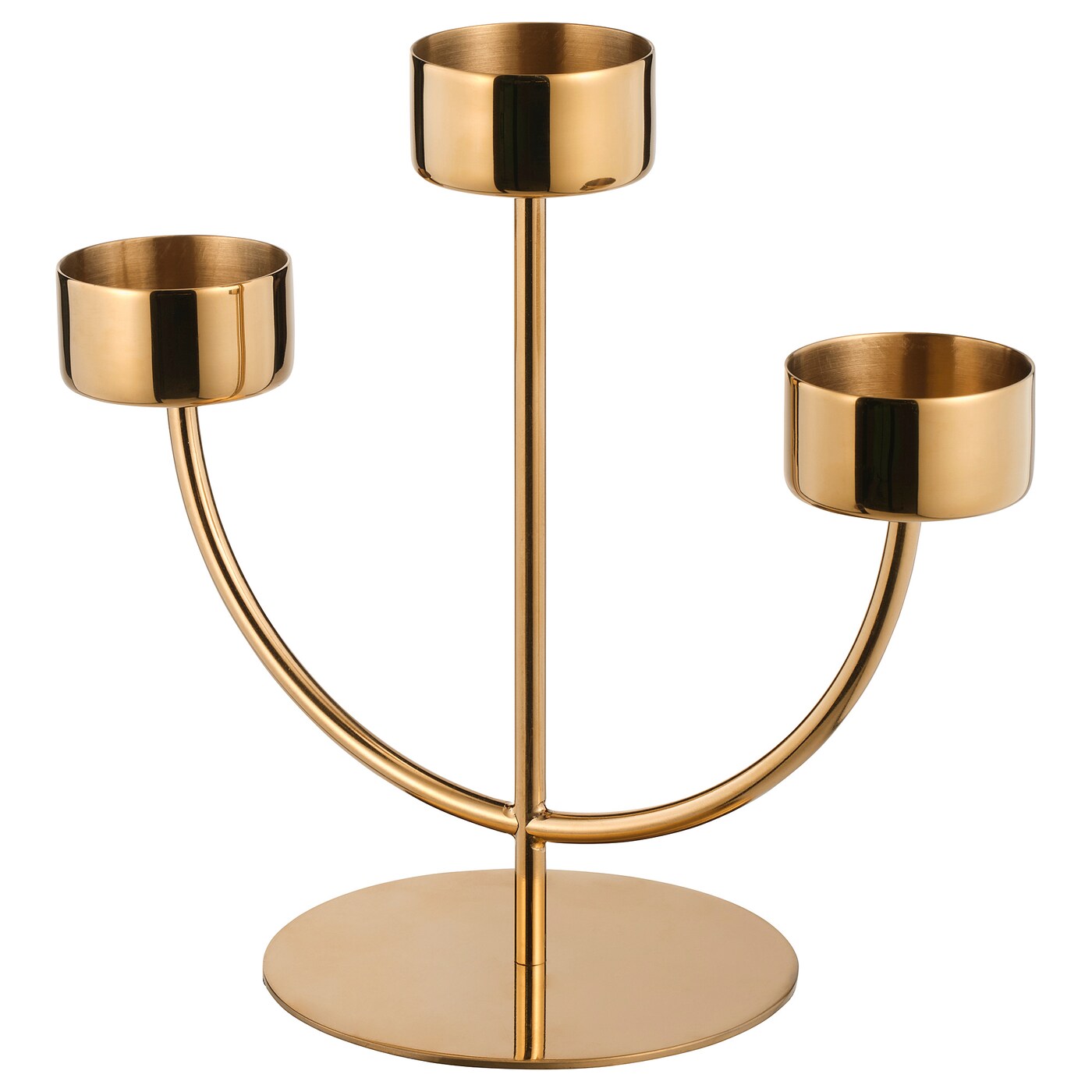 New Three Tea Light Holder (Size 21*21 CM)🪔- (1 Piece) | TwiiMart.in
