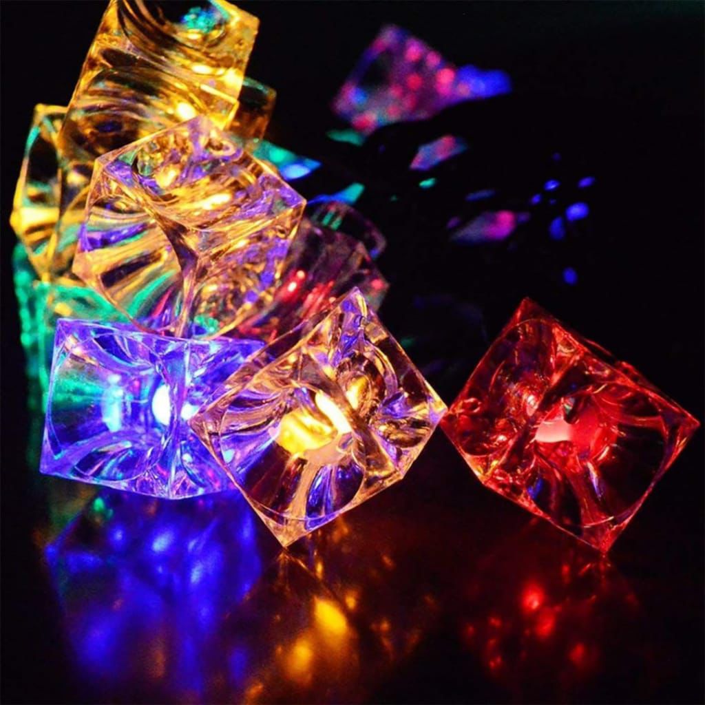 Multicolour Ice Cube String Light (10L) 🧊 | TwiiMart.in