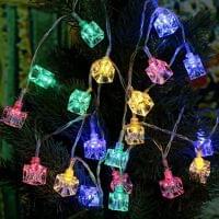 Multicolour Ice Cube String Light (10L) 🧊 | TwiiMart.in