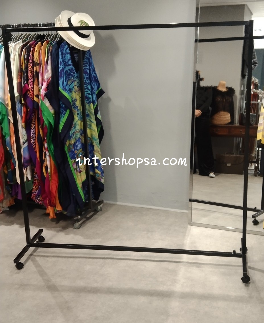Discount Shop Rails Clothing Rail 1.5 x 1.5 | Intershop Discount Deals
