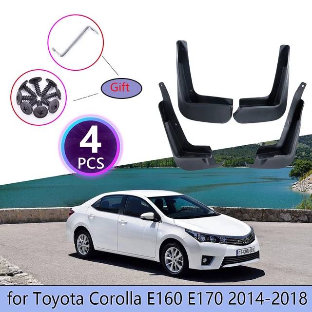 Toyota Corolla (Axio 161/165) (171) Mud Guards 4 Pcs set | RSN