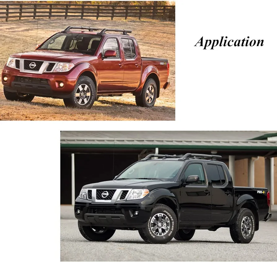 Nissan Navara (D40) Roof Rack Grey/Black | RSN Performance