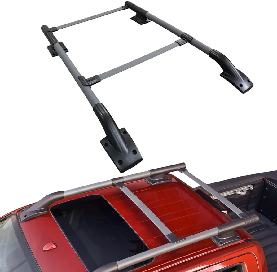 Nissan Navara (D40) Roof Rack Grey/Black | RSN Performance
