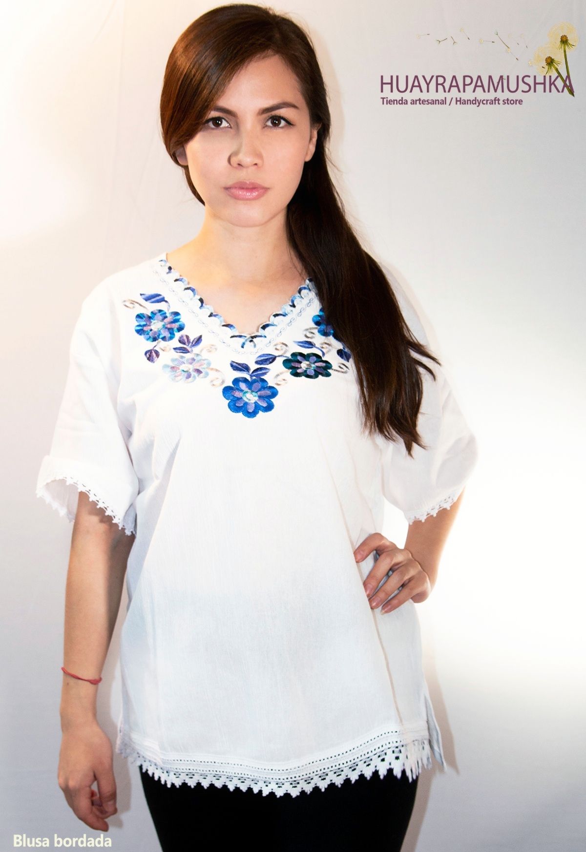 Blusas Bordadas Blusones Blancos Bordados Blusa Blusones Bordados