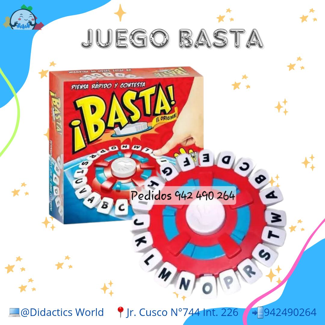 BASTA ELECTRONICO ROJO DIDACTIC'S WORLD 🌎🧸 LO MEJOR EN JUEGOS