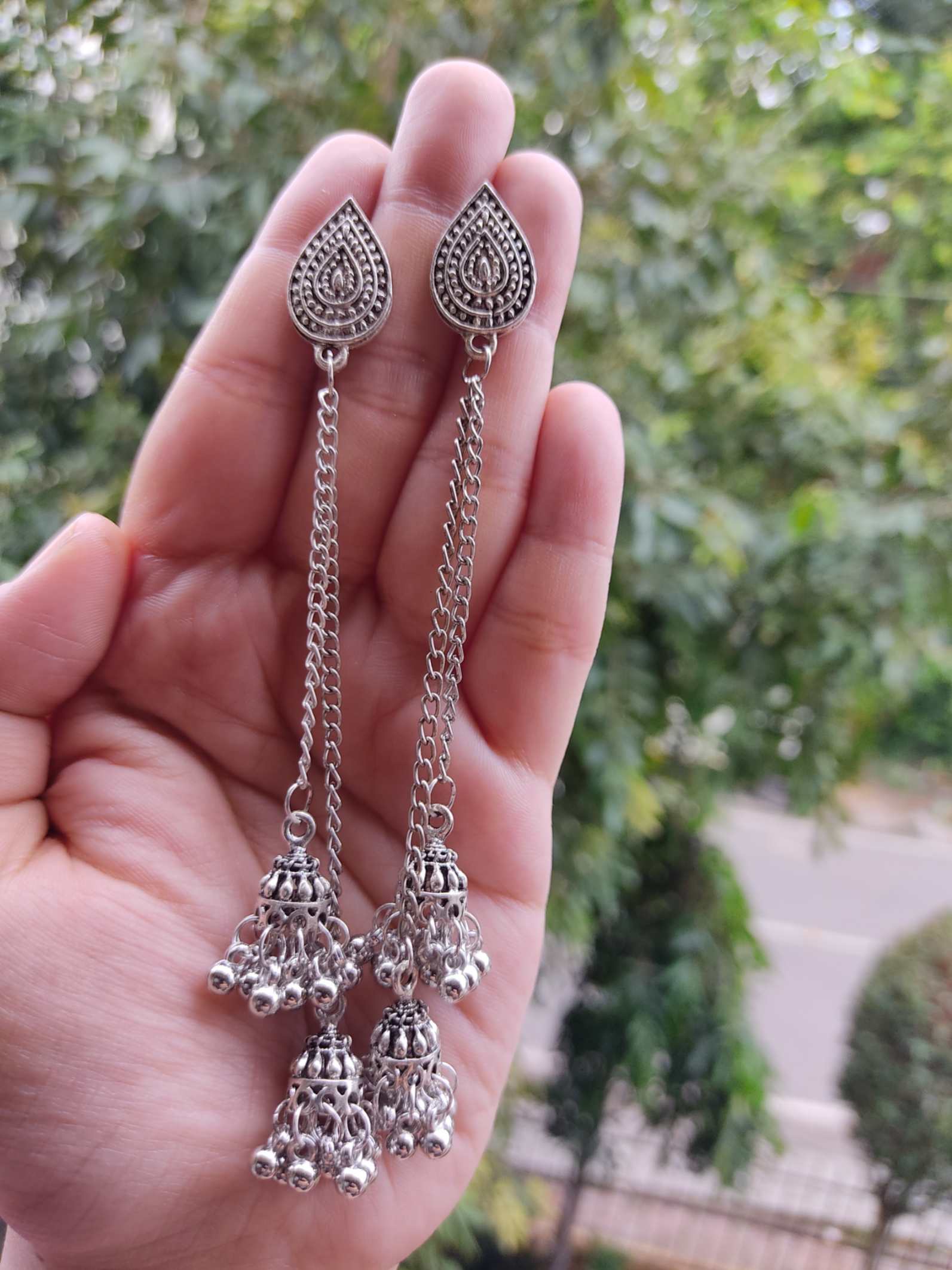 Party Wear Ear Ring Girls A2 Fashion Multi Layer Party Wear