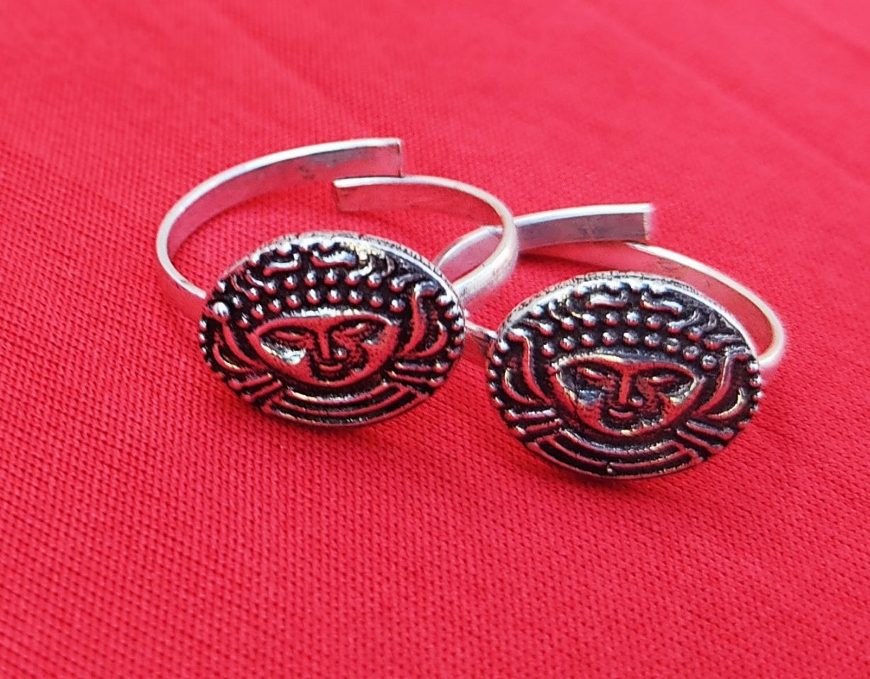 German Silver Toe Ring For Women K M HandiCrafts India