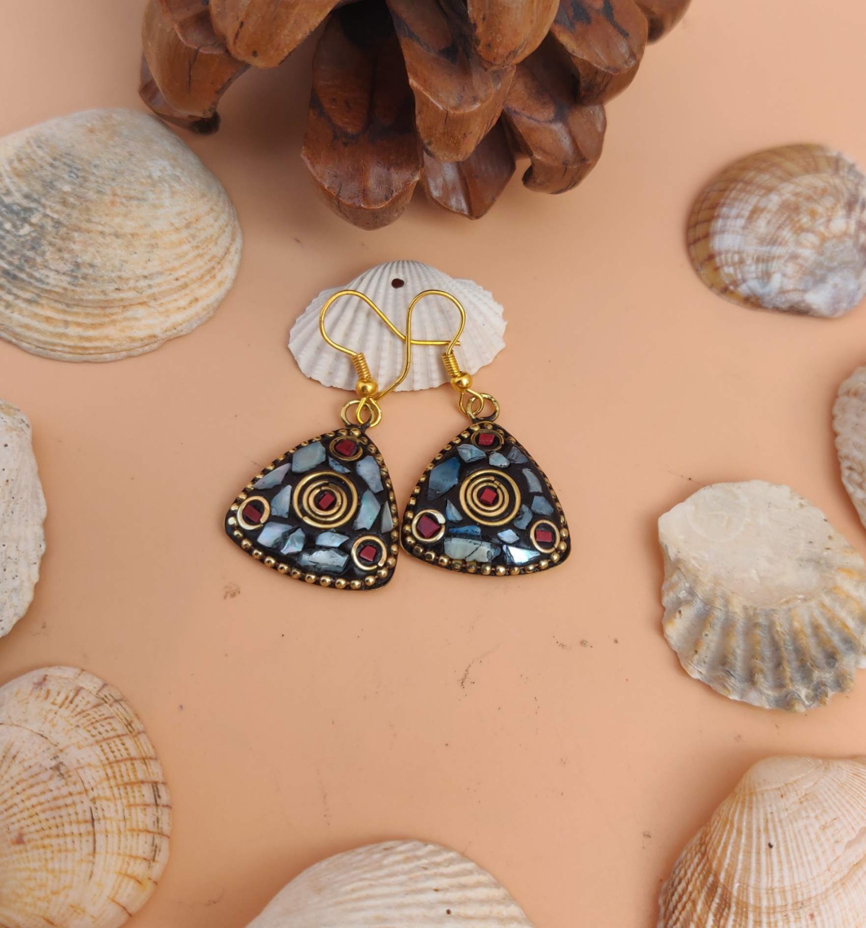 Designer Laq work Lightweight Earring for Girl and women K M