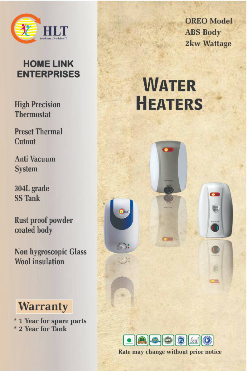 HLT GEYSER | HOMELINK ENTERPRISES