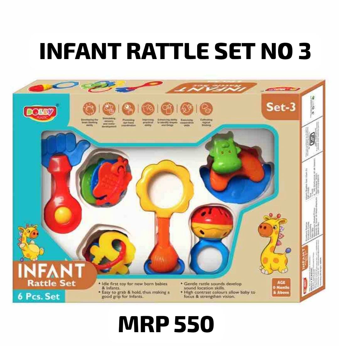 Rattle set 6p box infant | Divy Collection