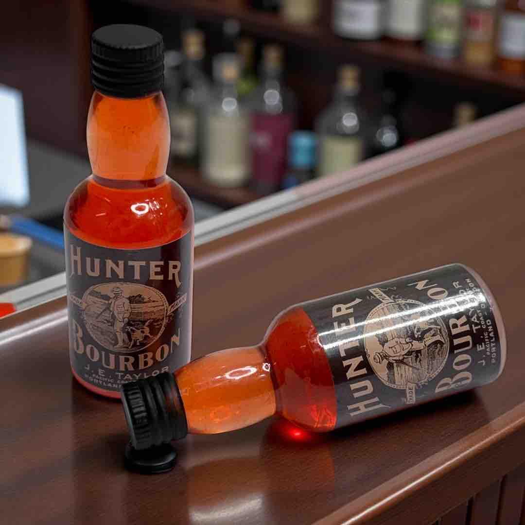 Artificial Hunter Bourbon Liquor Miniature | Garg Novelties