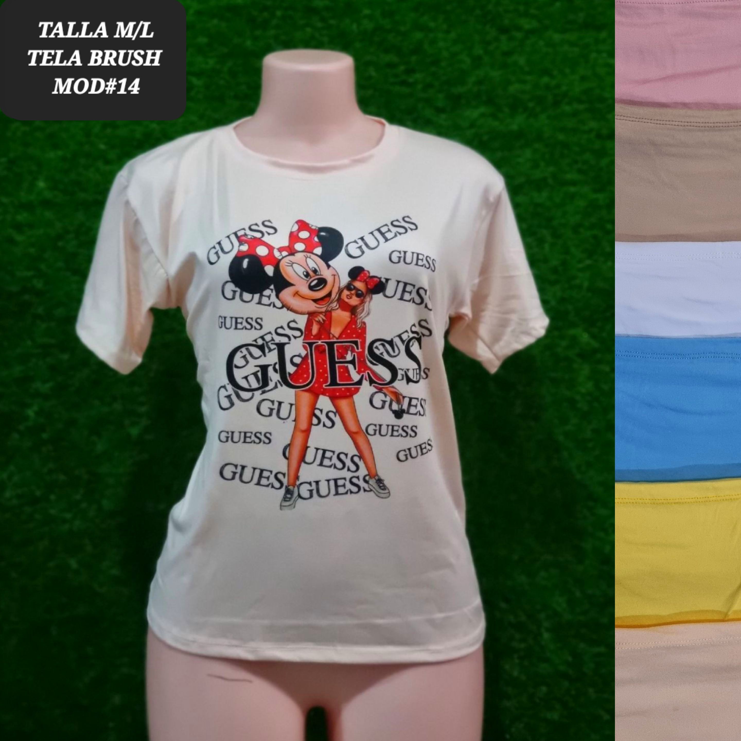 blusa tipo overs talla M/L, 34/36 ,de tela brush *CREACIONES LOS