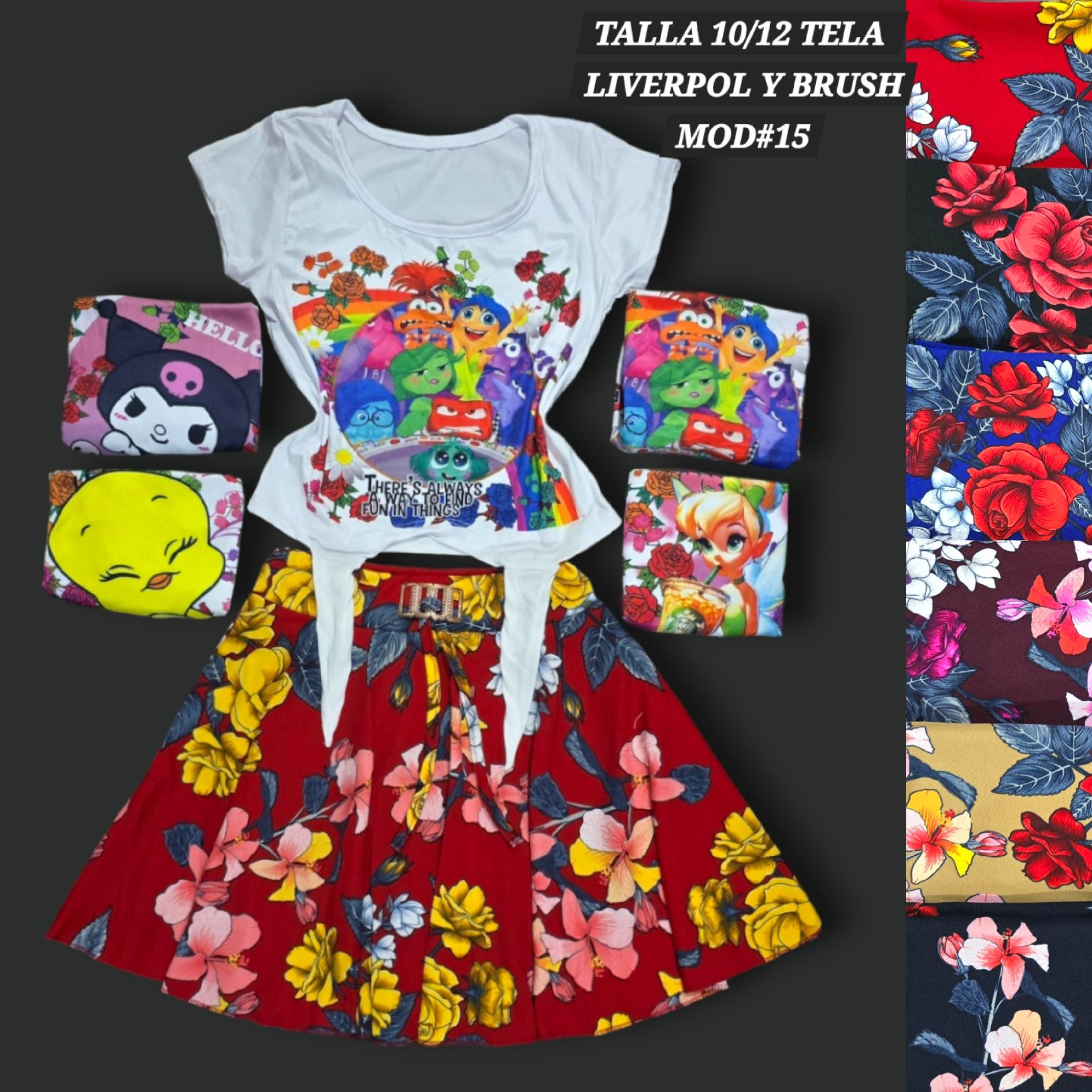 Short Blusas De NiÃ±a Blusas Y Short Para NiÃ±as Conjunto De Niña