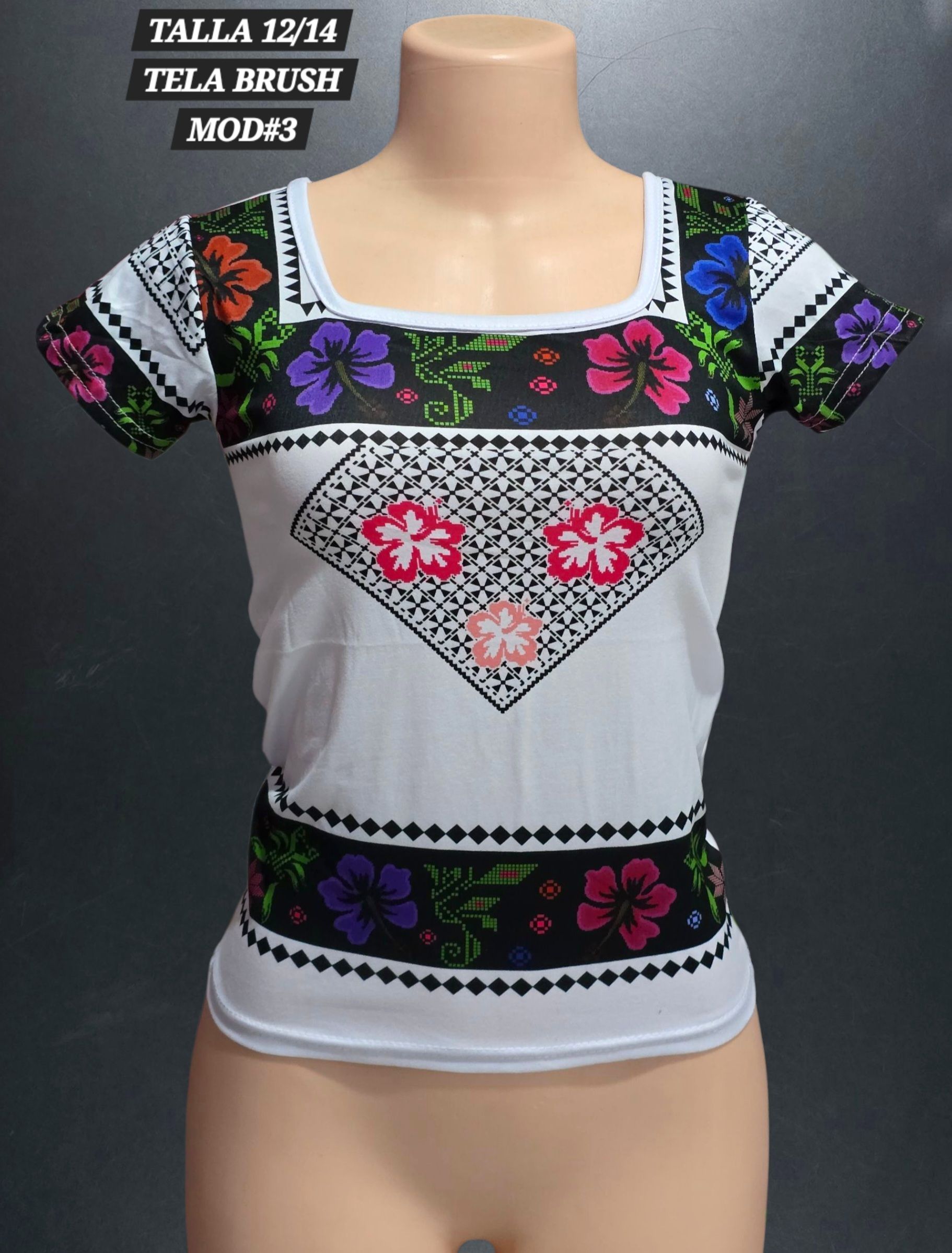 Hermosas Blusas Blusas Sublimadas Tipo Hipil Blusas Bordadas