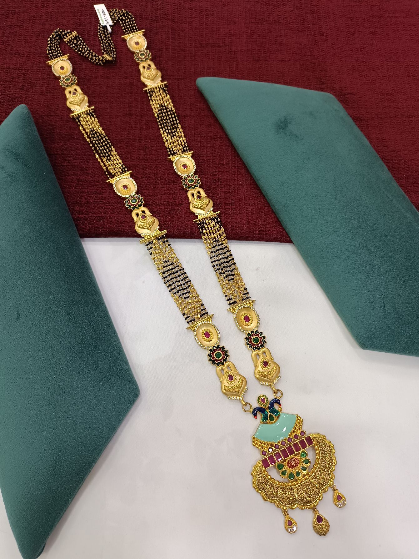 Gold mangalsutra deals under 35000