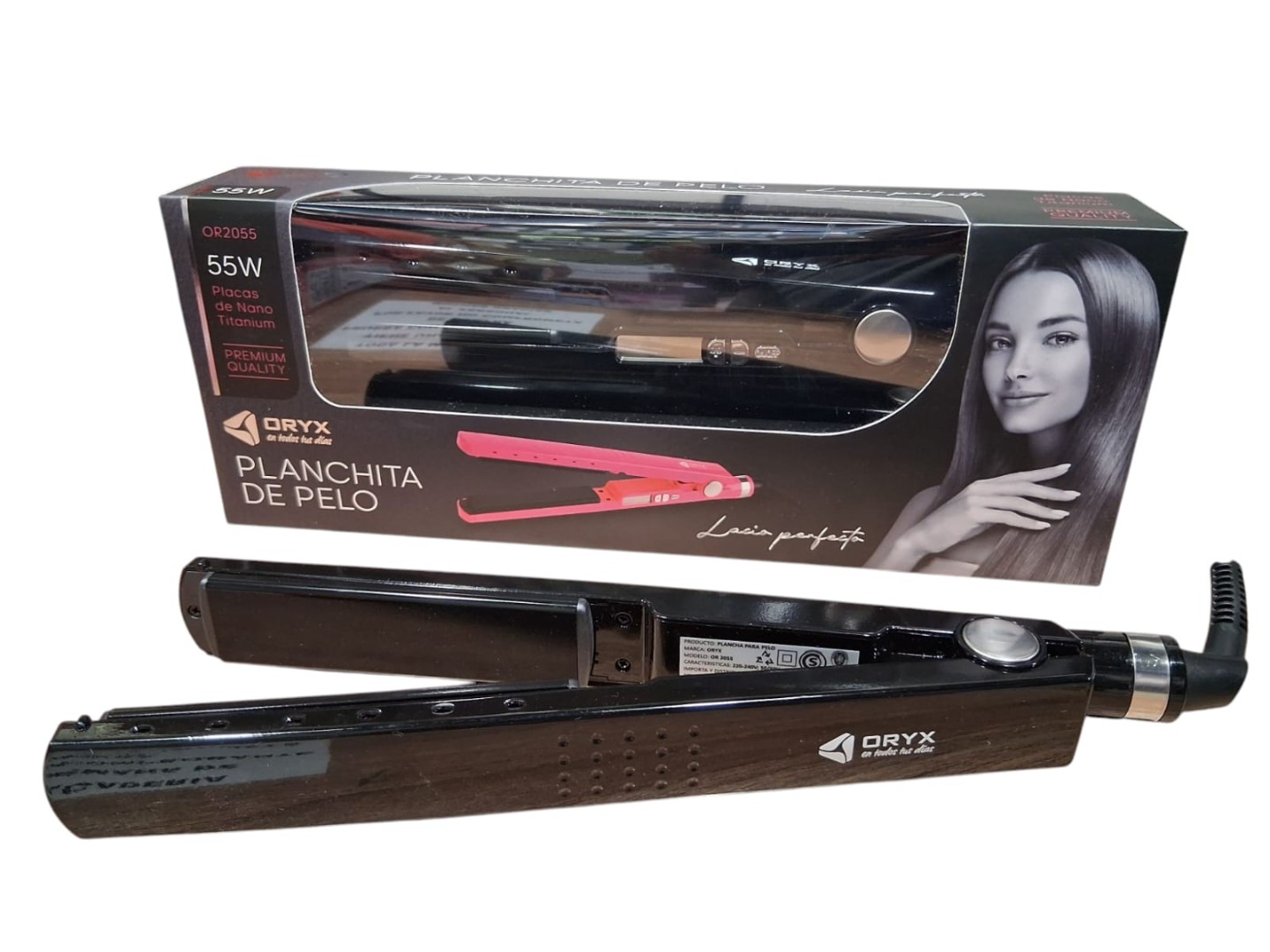 Plancha para Pelo Recargable USB OR-CPP01 Aleja Pretty Mayorista