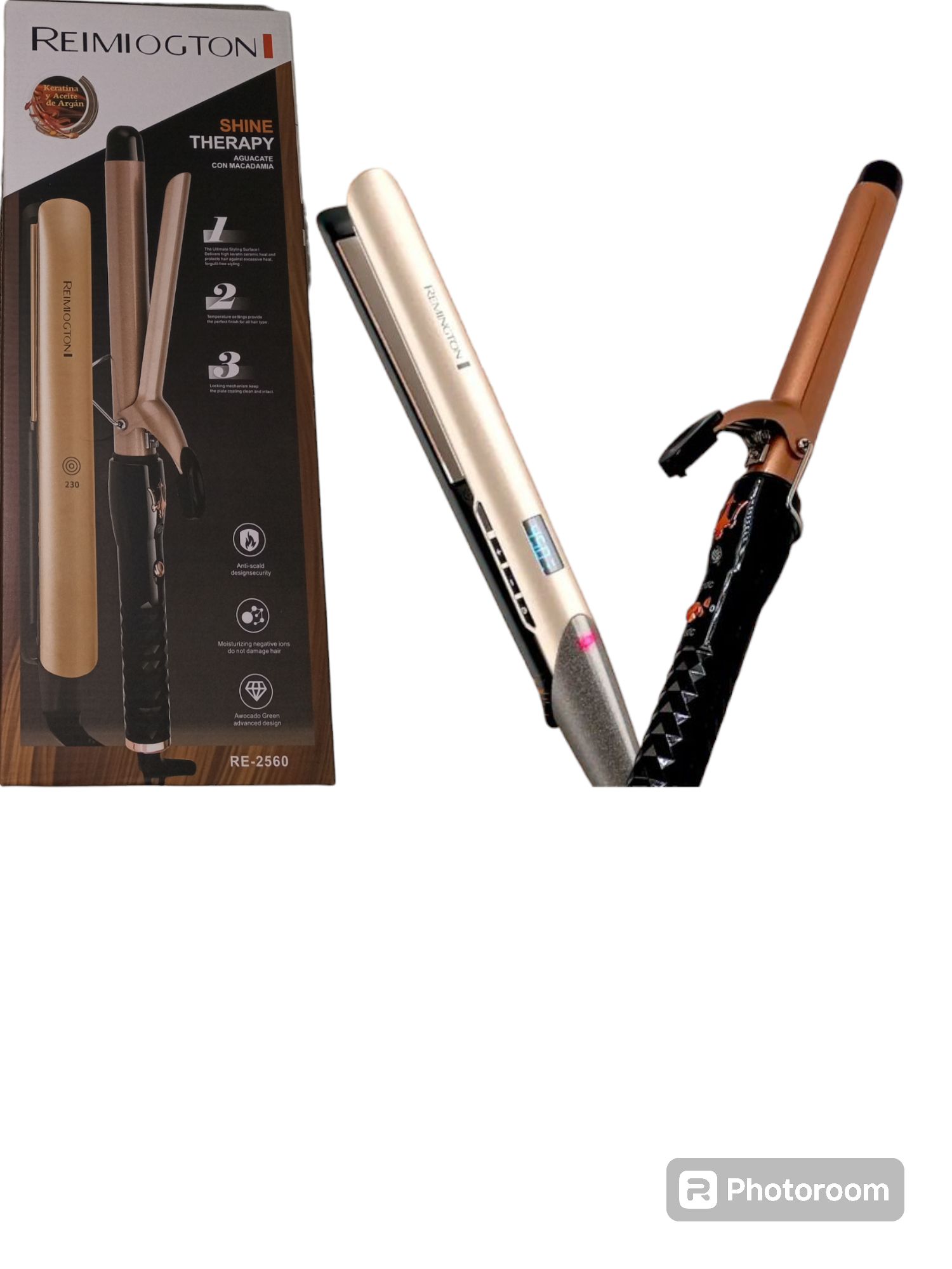 Alaciadora Remington Plancha Remington Keratina Con Aceite De