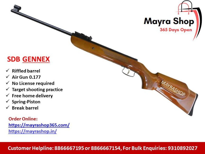 SDB 35 MODEL AIR RIFLE Mayra Shop® Air Gun Sound Gun Air