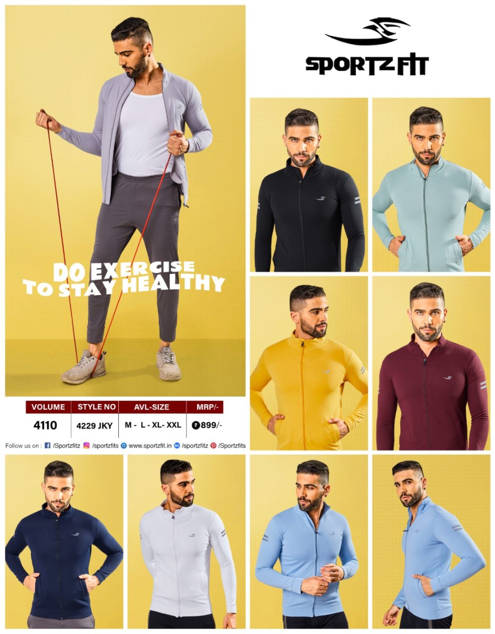 Sportzfit BICO Jacket | Aditi Creation
