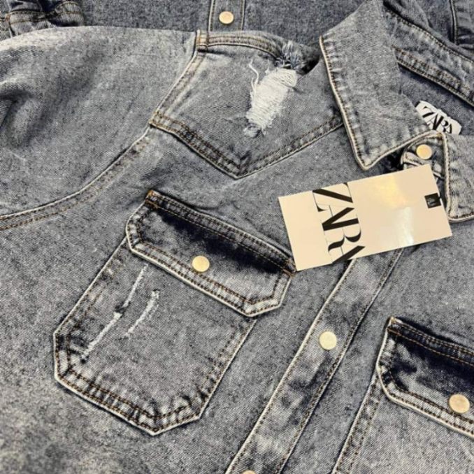 ZARA Denim Jacket/Shirts The Brandster India Retail