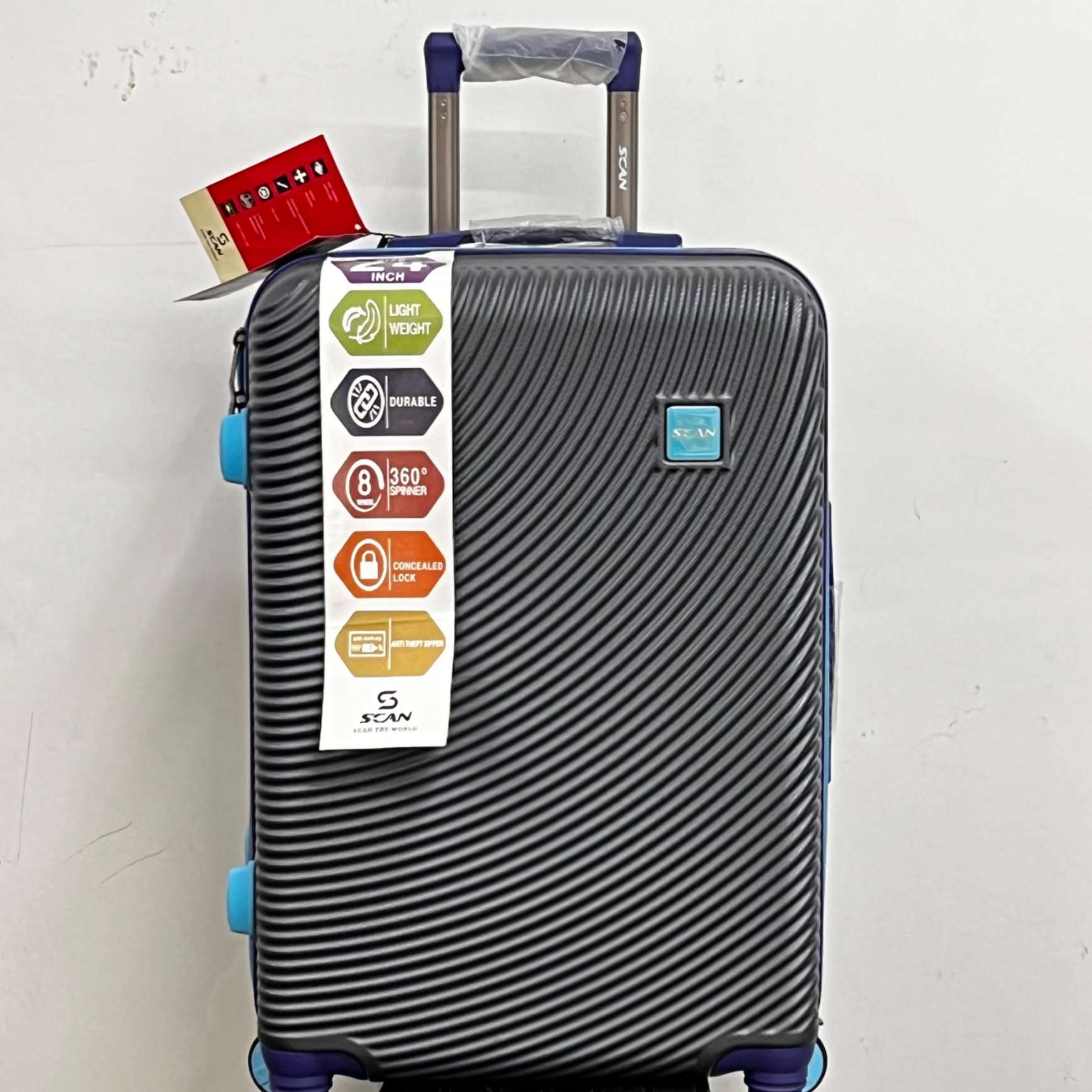 Koper Polo Winner Travel Bags Polo Winner Black Trolley Bag Set Of