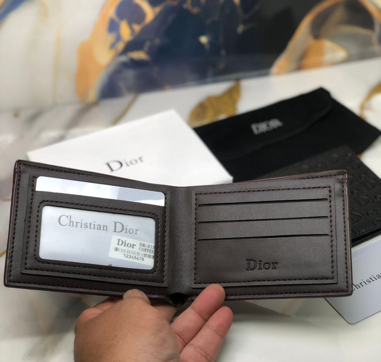 CHRISTIAN DIOR WALLET WITH BOX | The Brandster India - Retail