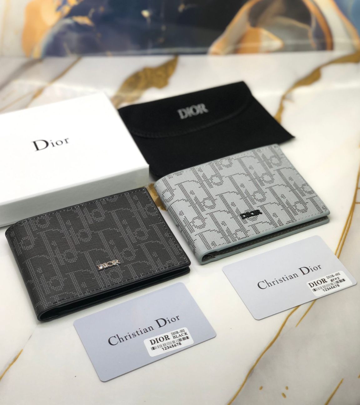 CHRISTIAN DIOR WALLET WITH BOX The Brandster India Retail