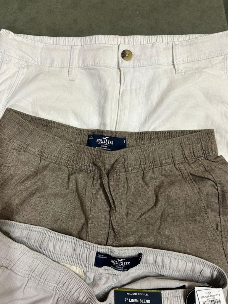 Hollister Linen Shorts The Brandster India Retail