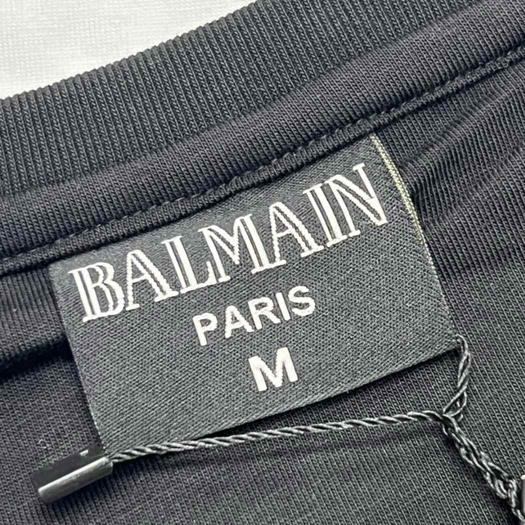 Balmain Round Neck T-Shirt The Brandster India Retail