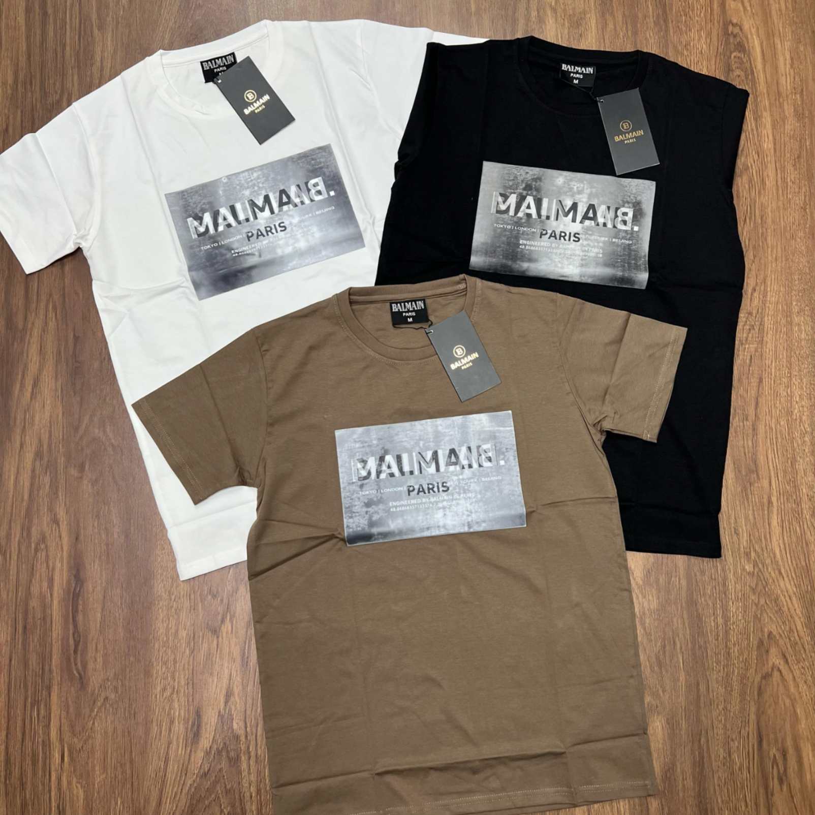 Balmain Round Neck T-Shirt The Brandster India Retail