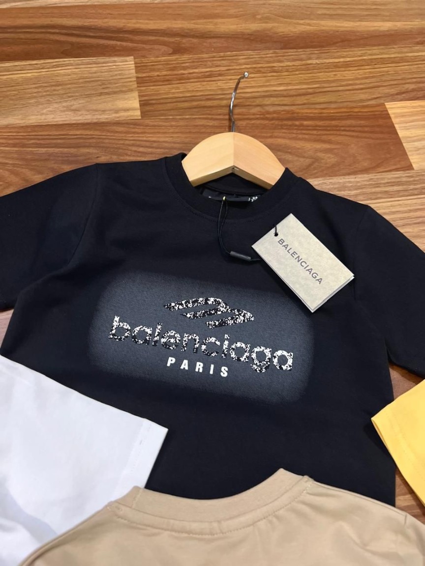Balenciaga kids ネイビー Tシャツ 6y Balenciaga kids ネイビー T