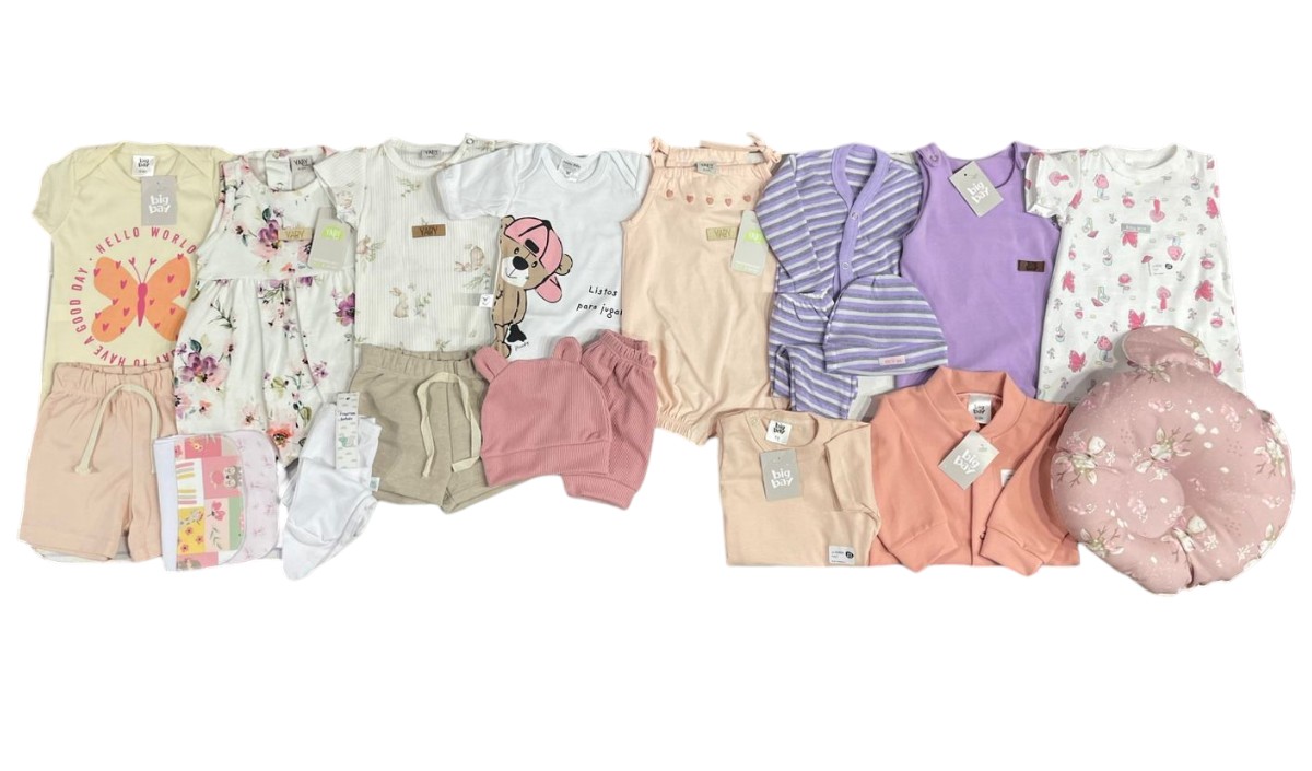 COMBO RECIBIDOR ENERO-FEBRERO PARA NENA CON ENVÍO GRATIS A