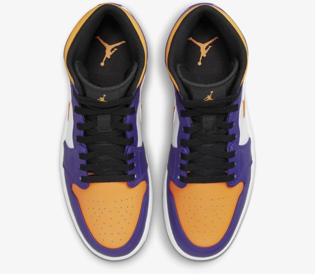 Air Jordan Mid 'Lakers Sneaker hype Cuba