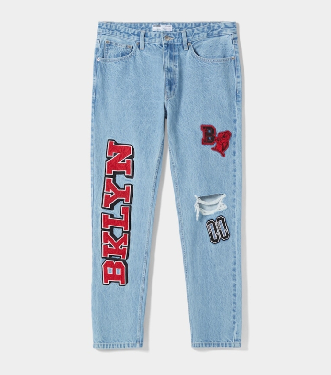 Baggy Jeans Pantalones Brooklyn Bershka Jean Bershka Straight