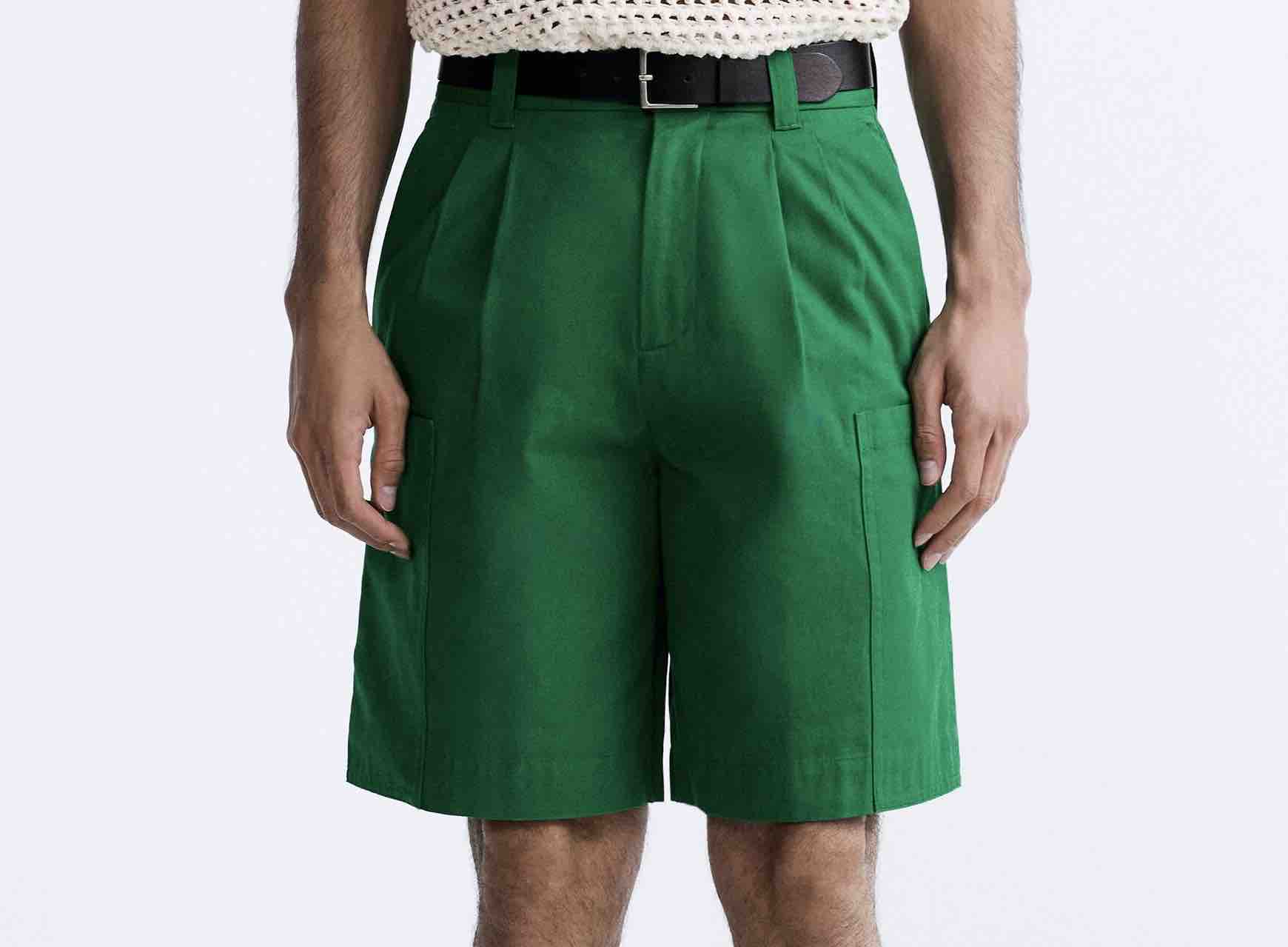 Bermuda Zara PLEATED CARGO SHORTS LIMITED EDITION Sneaker hype Cuba