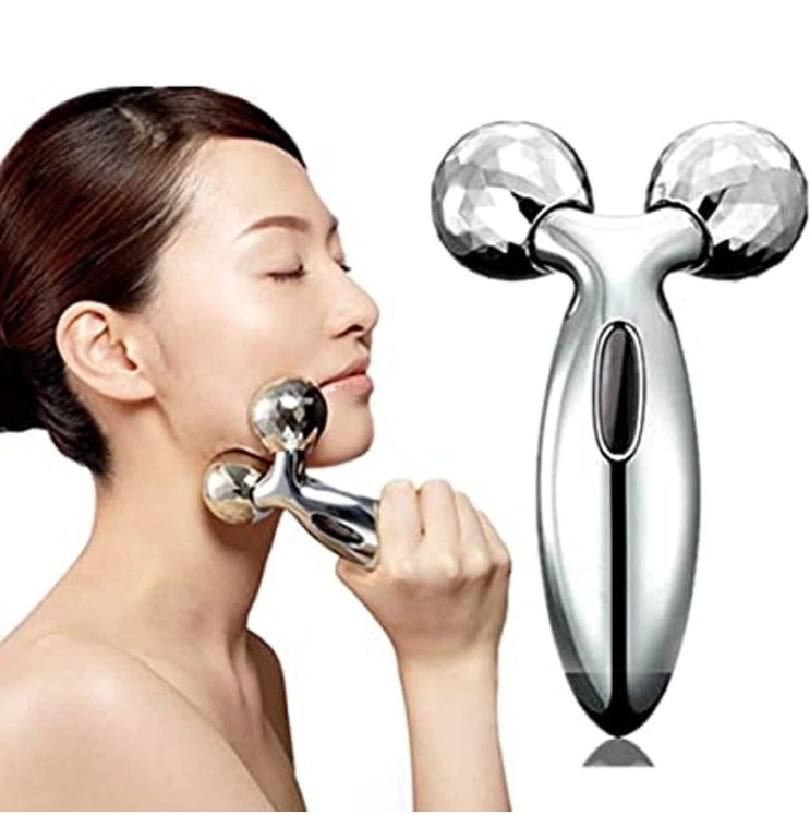 3D Massager Roller 360 Rotate Face Body Shape Skin Lifting