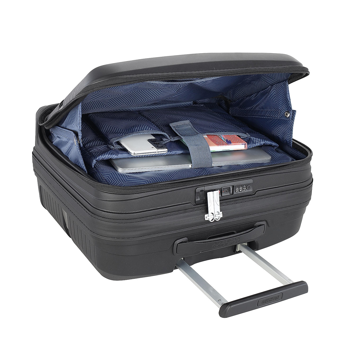 American Tourister Airconic 2.0 Rolling Tote Black | Luggage Lounge
