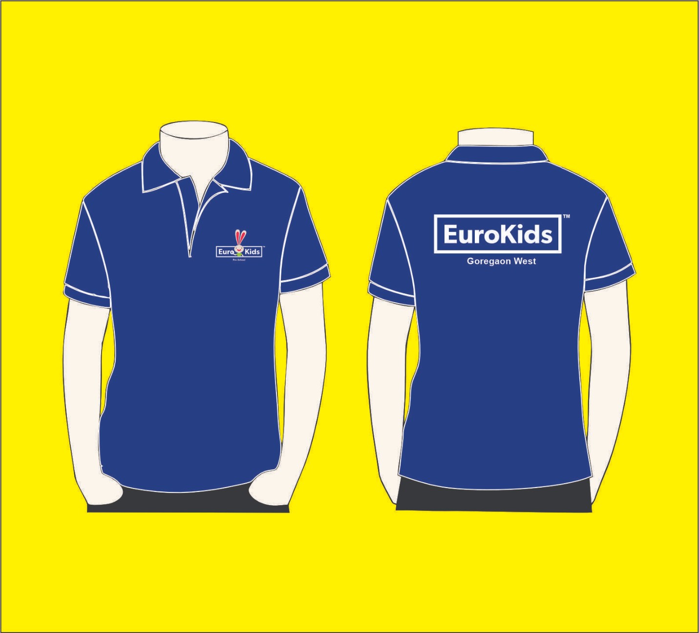 CN1 Customize Collar(Polo) Neck Cotton T shirts Just4U