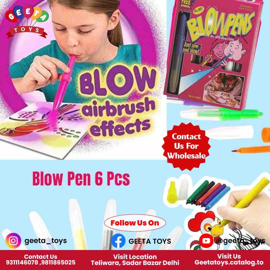 Alibaba Shop Clay Dolls Wholesale BLOW PEN (24 PCS BOX) (BULK