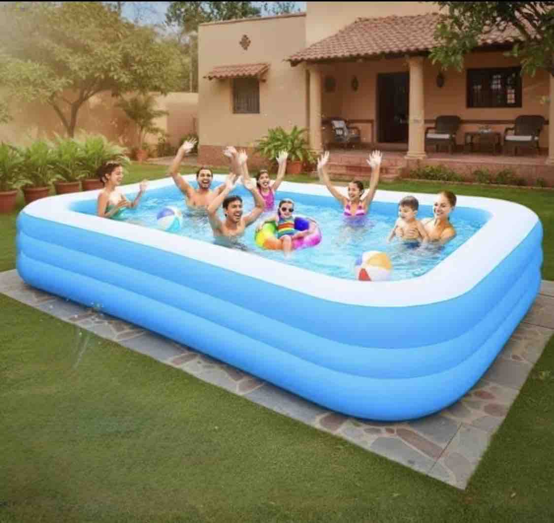 Intex Item 58484 (PLAIN) INTEX POOL (10 FEET) (FAMILY POOL) | GEETA TOYS