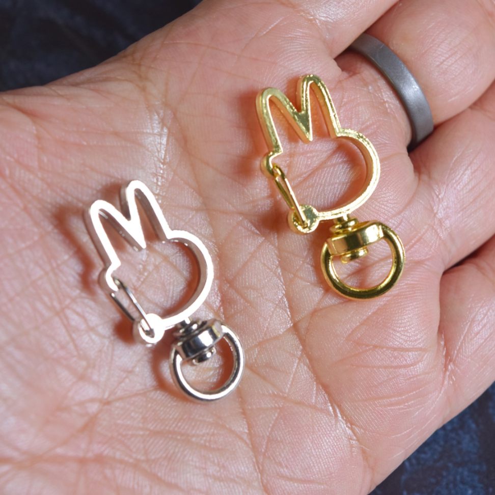 Bunny Clasp | Silver Lioness Arts