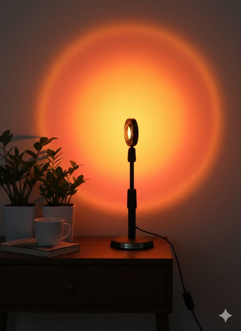LED Sunset Lamp | Apna Wholesale Bazaar