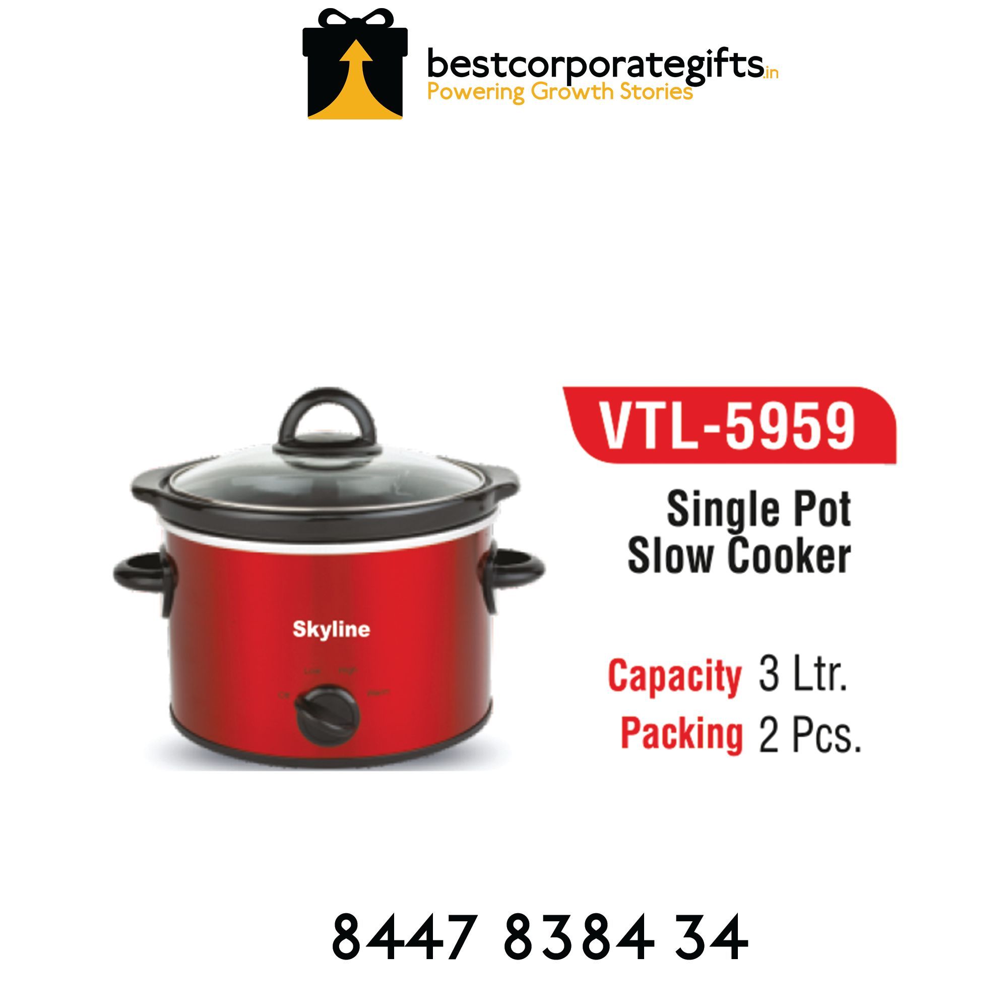 3In Multi Electric Cooker VTL-333 YuBingo Creations Pvt Ltd