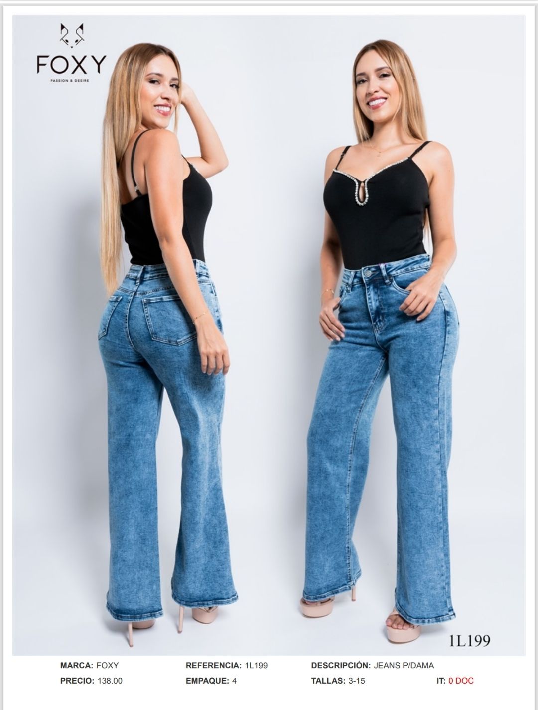 Es La Talla 15 En Pantalon PANTALON DAMA Talla Hasta 15 Atrevida Int