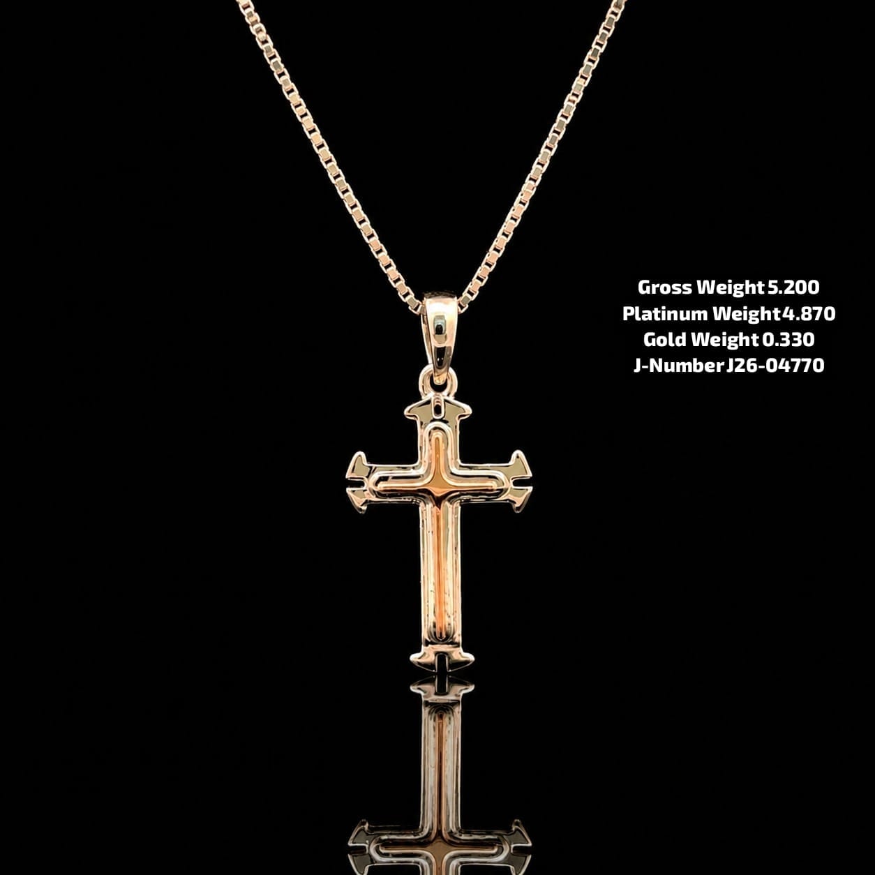 GemAstro Platinum Pendant #cKwq-8