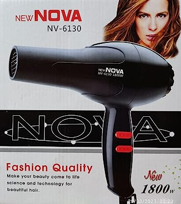 Nova Nv 6130 Hair Dryer Price New Nova NV-6130 1800w Professional